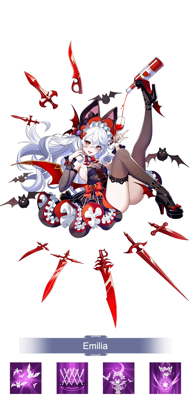 Emilia Nightfall Finale King of Nigh Crimson Carniva Bloodthirst