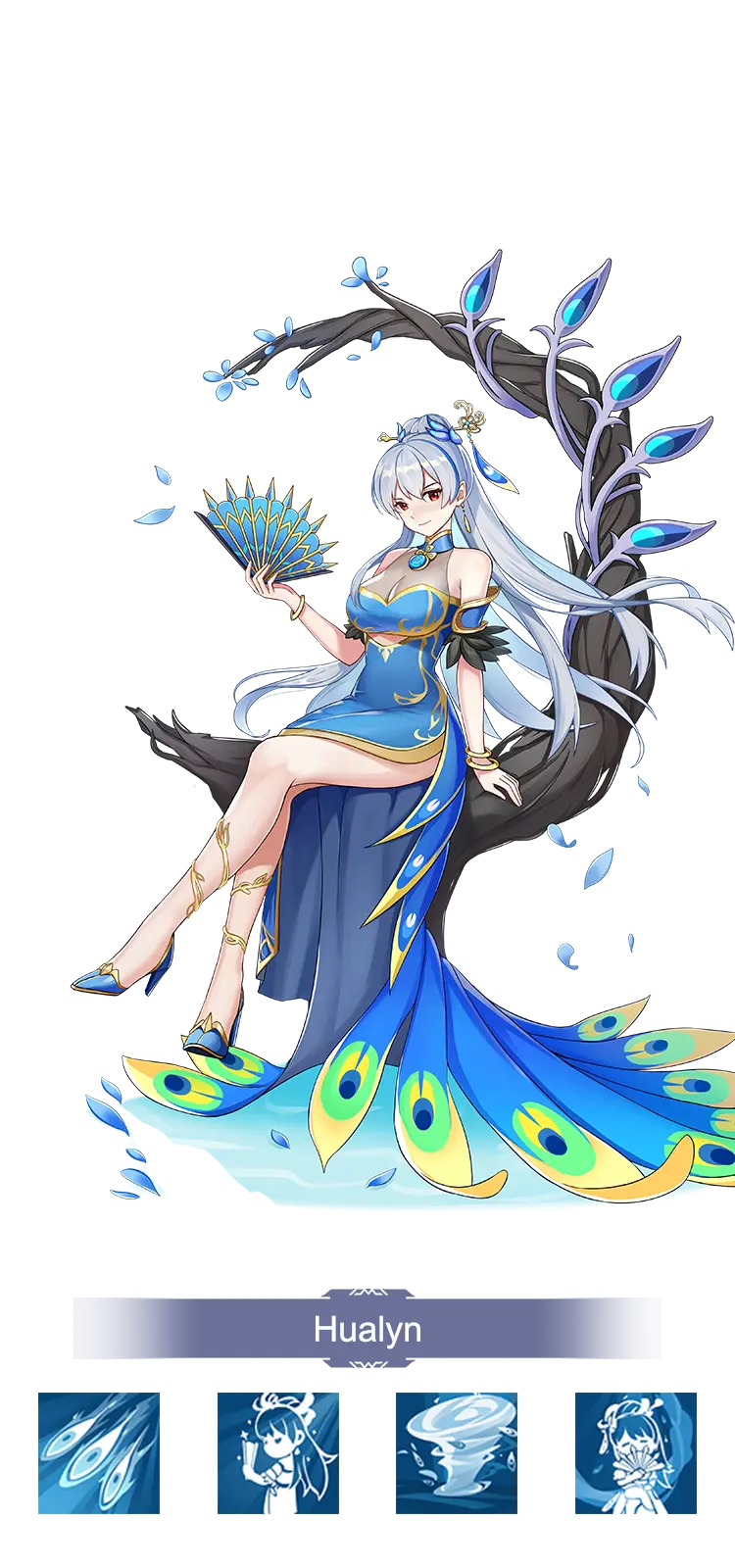  Hualyn Fan Cyclone Fan Cyclone Battle Tactics Azure Gleam