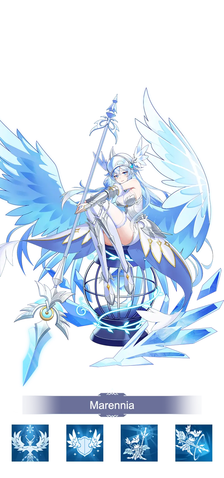  Marennia Valkyrie Trial Ice Phoenix Guardian Wings Frost Rebirth