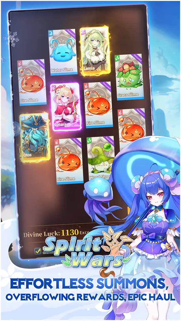Effortless Summons，Overflowing Rewards, Epic Haul